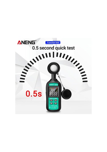 Aneng Gn201 Mini Dijital Lux Metre 0-20,0000 Dijital Aydınlık Işık Ölçer Evler İçin Lcd Ekran Tarım Depoları Çiftlikler