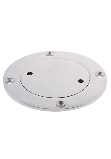 Tekne Güverte Kapağı. 150mm. Paslanmaz Depo Kapağı