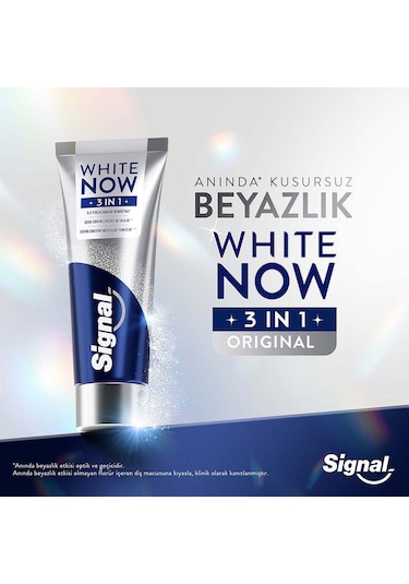 Signal White Now Diş Macunu 3 İn 1 Original 75 Ml X2