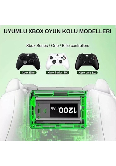 Xbox Series X/s, Xbox One S/x Şarj Edilebilir Pil Paketleri Ve Şarj İstasyonu