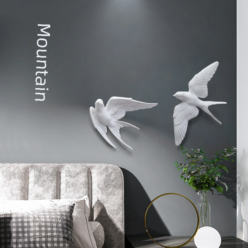 Xindoker Küçük Ev Dekoru İçin 3d Kanarya Figürü - Nordik Stili, Hafif Lüks Duvar Aksesuarı, Oturma Odası/giriş/evi Dekorasyonu Diğer