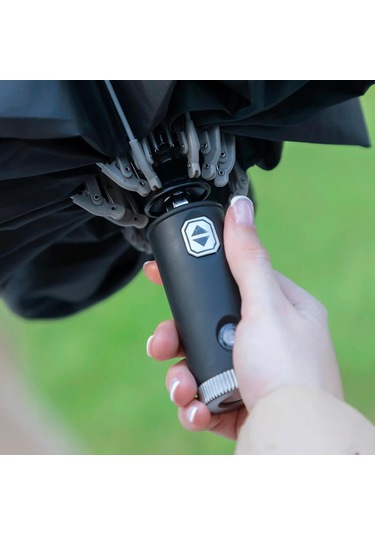 Sıçrama Önleyici Tasarıma Ve Led Aydınlatmaya Sahip Akıllı Şemsiye Diğer