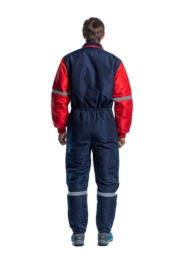 Şensel, Reflektörlü Soğuk Hava Tulumu, Lacivert-Kırmızı-55E2652-