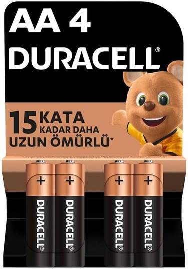 Duracell Basic Kalem Pil 4 Lü Blister