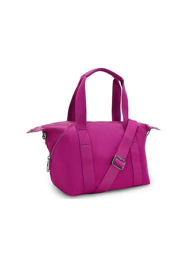 Kıplıng Art Mini Küçük Boy Omuz Çantası Pembe Fuchsıa Nıght Pembe