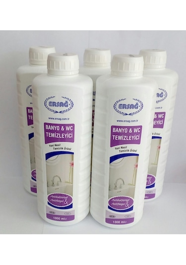 Ersağ  Banyo ve Wc Temizleyici 5 x 1 L