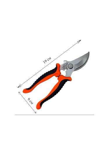 Lin Hua Tools Turuncu Bahçe Budama Makası 214500600
