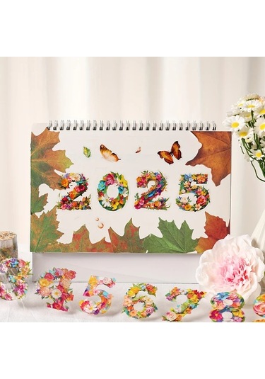 Honeybeeshop Dijital Şifre 6lı Renkli Sayı Bant Seti Scrapbooking Dıy Koleksiyon Projeleri