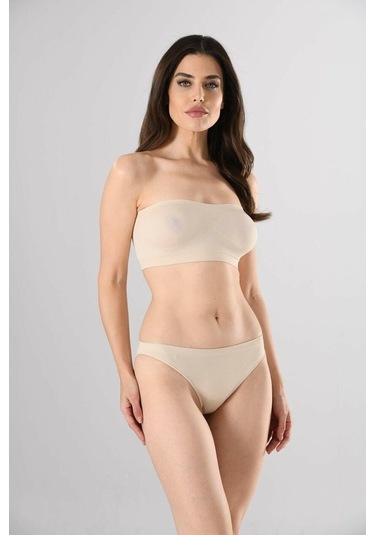 Miss Fit Starles 1401 Siyah Örme Seamless Dikişsiz Basic Kadın Bü