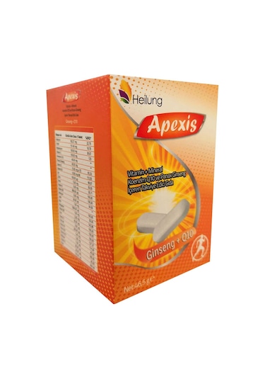 Apexis Multivitamin Tablet Ginseng+Q10 30 Tablet