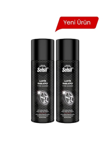 2x Lastik Parlatıcı Sprey