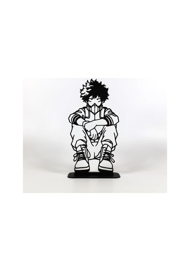 Boku No Hero Akademi Anime 15cm Plastik Masa Süsü Masa Dekorasyonu