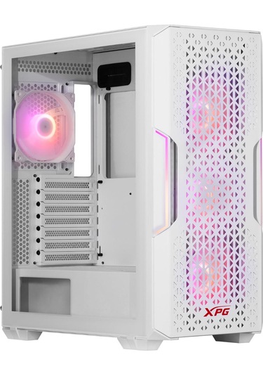 Xpg Starker Air Argb 4x Fan Temperli Cam Mıd Tower Gaming Kasa Beyaz