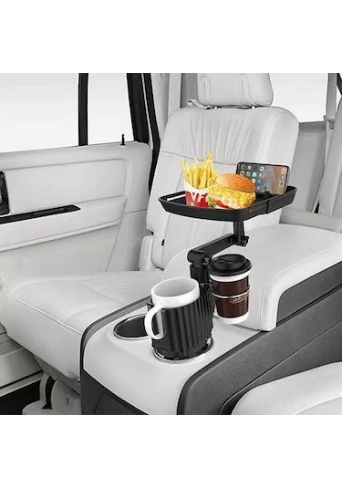 Ardemix C003 2 İn 1 Araç Bardak Tutucu-siyah