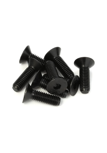 Havşa Başlı İmbus Civata 10.9 Kalite Paslanmaz Çelik Siyah Dın 7991 M8x40 Mm 20 Adet