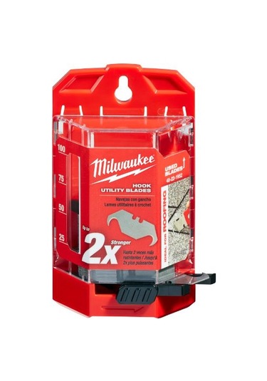 Milwaukee T48221952 Ağır Hizmet Tipi Maket Bıçağı Yedeği 50’Li. K