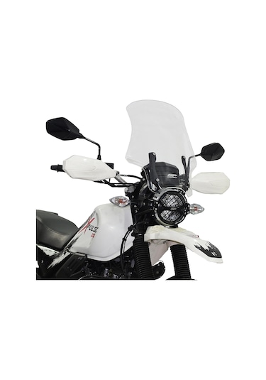 GP Kompozit Hero X-Pulse 200 2020-2024 Uyumlu Tur Camı Şeffaf 49 cm