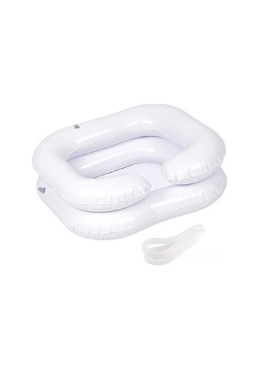 Fortunelane Pvc Hasta Saç Yıkama Kolu - Kompakt Saklama, Yumuşak Desteği, Kolay Enflasyon/deflasyon, Engelliler İçin Uygun Diğer