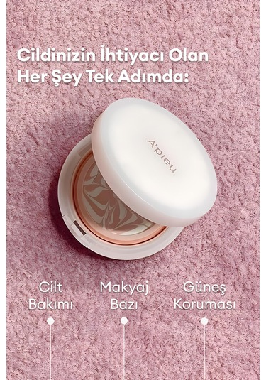 Ton Eşitleyici Aydınlatıcı & Nemlendirici Makyaj Bazı Cushion A'pıeu Waterlock Skin Care Primer Pink