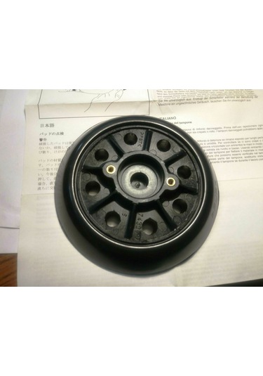 Makita 193752-1 Cirtli Lastik Taban 123Mm Makita Bo5001 Için !!!