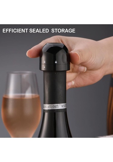 Adet Kırmızı Şarap Şampanya Mantarı, Yuvarlak Şişe Kapağı, Vakumlu Wi Diğer