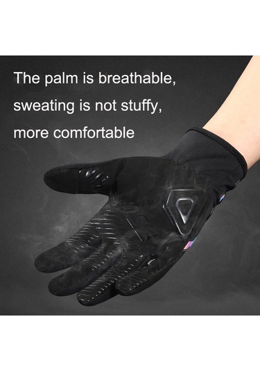 West Bıkıng Bisiklet Nefes Alabilir Dokunmatik Ekran Kendinden Kilitli Tokalı Eldiven 001