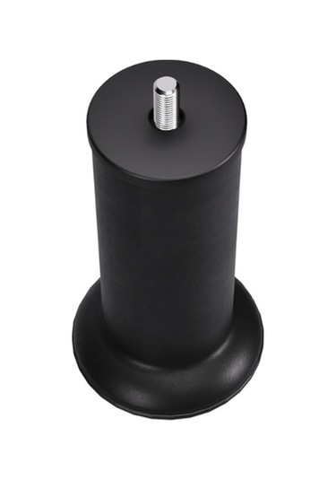 Baza Ayağı 10 Cm M8 Vidalı 6 Lı Set Metal Siyah Yatak Mobilya Ayağı İnce Vida Siyah M8 10 Cm