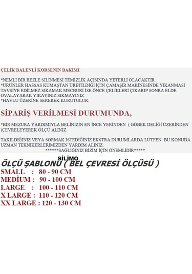 Bel Fıtığı Korse Demirli Kuşak Lumbosakral Lumbostad Korse