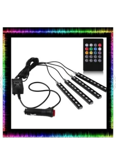 Eraks Yüksek Işık Gücü Sese Duyarlı Ayakaltı Ambians Led