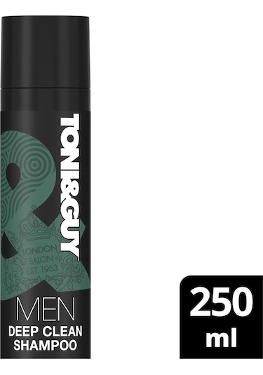 Toni & Guy Yoğun Arındırıcı Erkek Şampuan 250ml Tüm Saç Tipleri