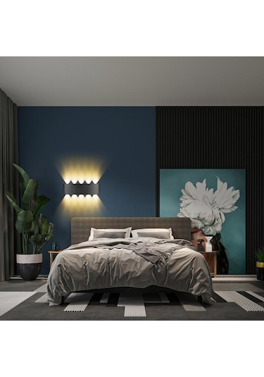 Led Duvar Lambası 4w 6w 8w Duvar Işıkları İç Aydınlatma Aplik Lamba Ac85-265v Yatak Odası Oturma Odası Merdiven Ev Aplik 55818767 Beyaz