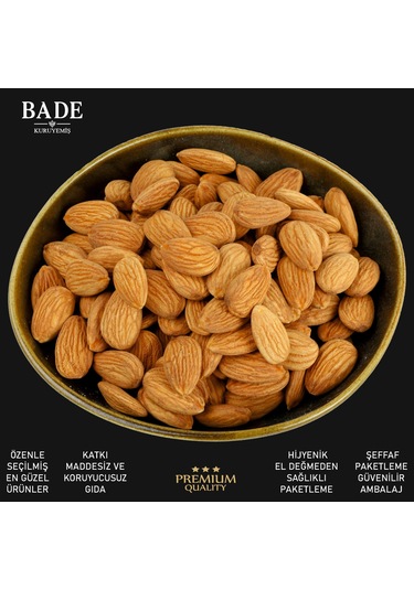 Çiğ Badem Çanakkale Jumbo İri Boy 450 Gr. 450 G