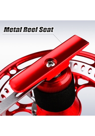 Proberos Jd99 100mm Tam Metal Taşınabilir Hafif Balıkçılık Makarası - Stil D