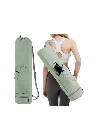 Ranyeek Mavi Renkli Spor Yoga Mat Çantası - Su Şişesi Cebi Ve Altı Islak Çanta İle - 31" Uzunluk - 330g Hafif - Kol Ve Sırt Taşıma Seçeneği Çok Renkli