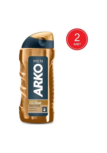 Arko Men Gold Power Tıraş Kolonyası 2x200 ML