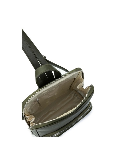 Tamer Tanca Kadın Vegan Yeşil Sırt Çantası 1099 200 Bn Cnt Sk24-25 Yesıl Yeşil