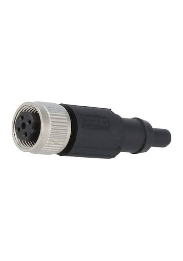Zhong M12pg-b4a ,m12/4-pin B-code Düz Dişi Soket