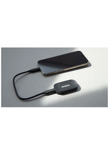 Kioxia Exceria LXD20K001TG8 Plus G2 1 TB Mini Usb 3.2 Gen 2 Type-c + Type-a Taşınabilir Disk