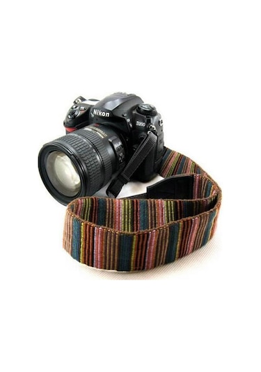 Dslr. Slr Makineler İçin Omuz Ve Boyun Askısı