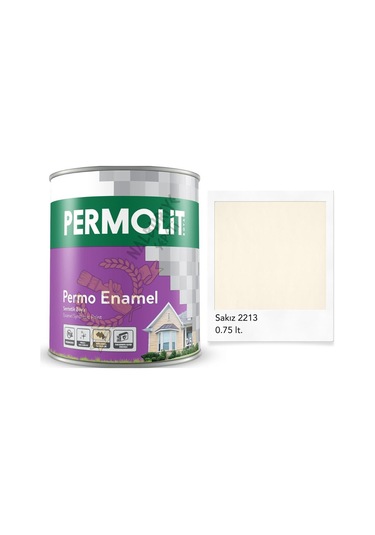 Permolit Enamel Sentetik Yağlı Boya Sakız 0.75 Lt. 0.75 L