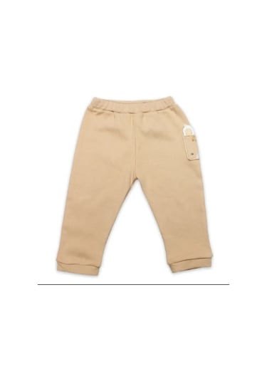Bistyle Pantolon Patiksiz New So Bear Bej - Ekru Bej