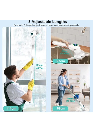 Elektrikli Temizleme Fırçası 8'i 1 Arada Çok Fonksiyonlu Ev 1 Bilgisayar