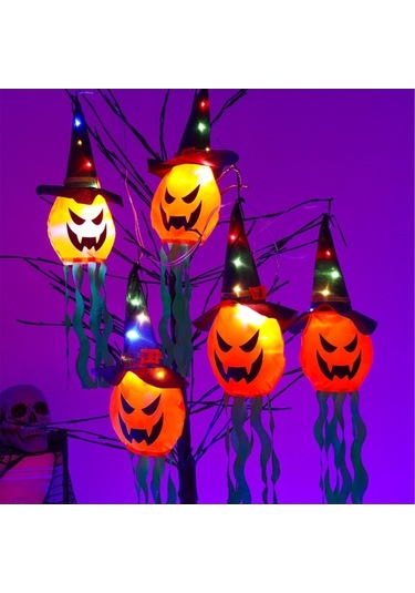 Trendooze 3m Renkli Led Kabak Işıkları, Ip44 Su Geçirmez, İç/dış Dekor