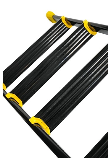 Ze Hardy 3+1 Basamaklı Özel Tasarım Hafif Merdiven Kaymaz Papuçlu Dayanıklı Paslanmaz 3+1 Basamak