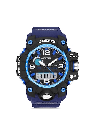 Joefox Analog Digital Silikon Kordon Unisex Kol Saati jf10010