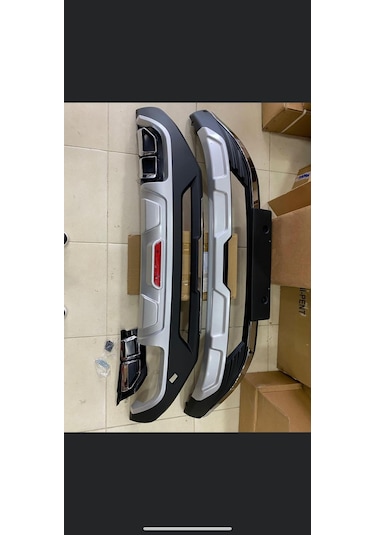 Hyundai Tucson 2021-2022 Ön Arka Tampon Koruma Difüzör