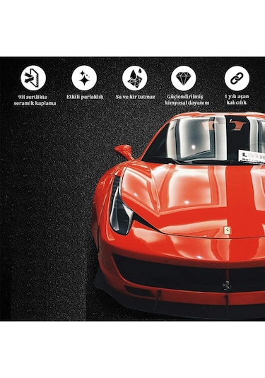 Hippo Quick 9h Nano Boya Kaporta Koruma Seramik Kaplama 50 ML