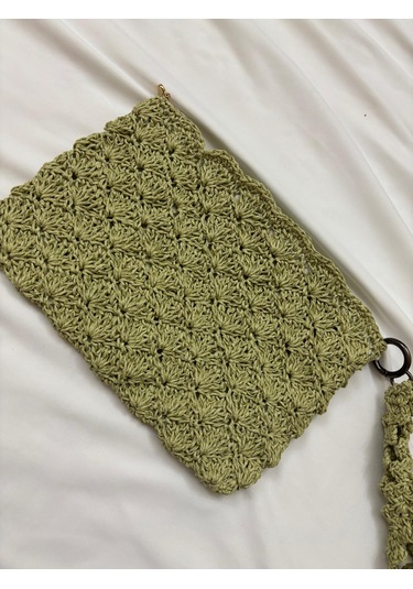 Özgürhandmade Kadın Örme Çanta