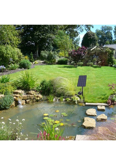 2 W Plug-in Solar Oksijen Pompası Balık Tankı Oksijenatör