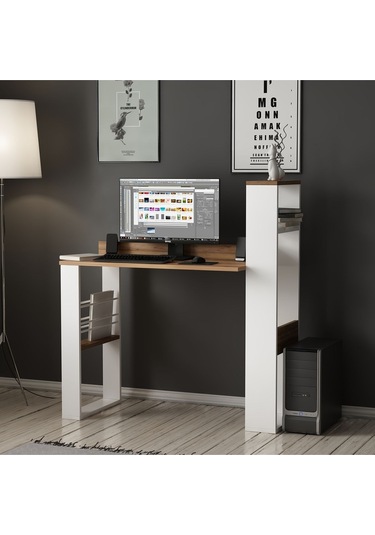 Aron Çalışma Masası Beyaz - Kemençe